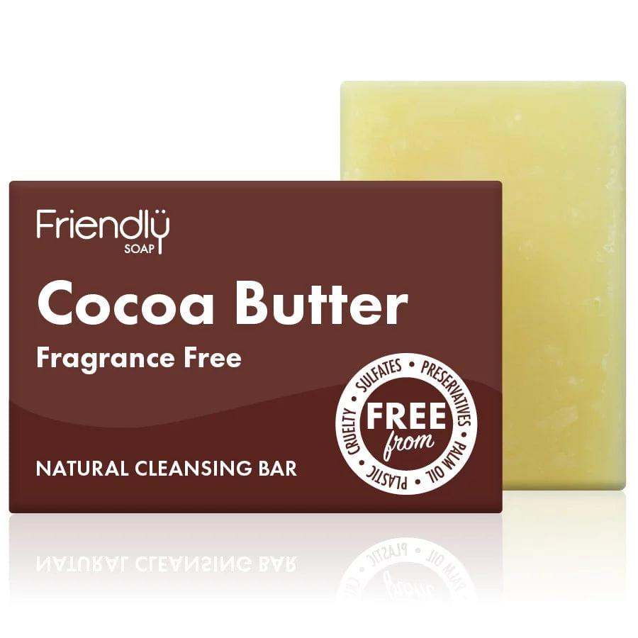 Friendly Soap Cocoa Butter Facial Cleansing Bar 95g - welzo