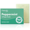 Friendly Soap Peppermint & Poppy Seed Soap 95g - welzo