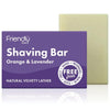 Friendly Soap Shaving Soap Orange & Lavender 95g - welzo