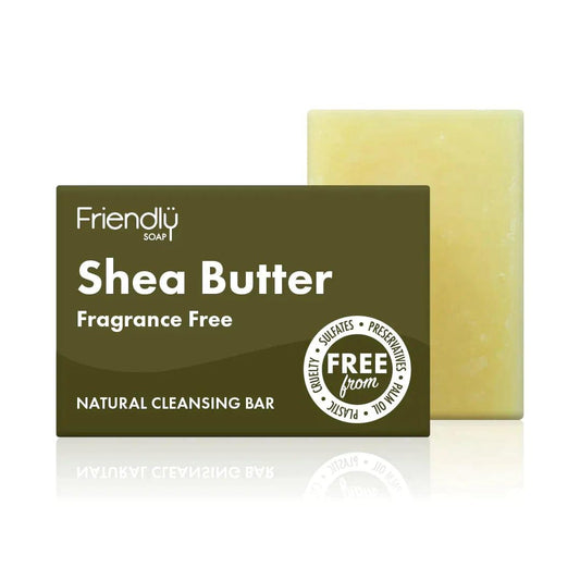 Friendly Soap Shea Butter Cleansing Bar 95g - welzo