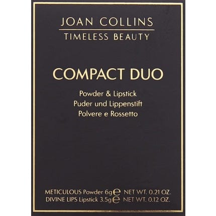 Joan Collins Timeless Beauty Compact Duo Lipstick and Powder Alexis