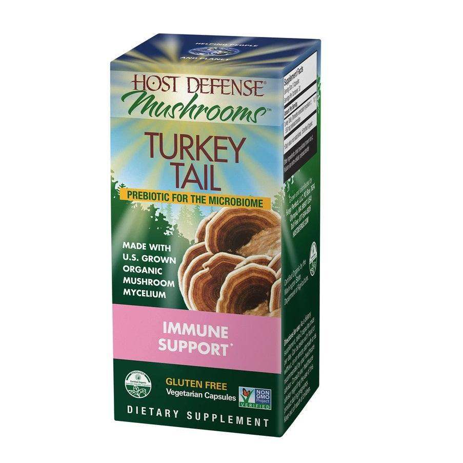 Fungi Perfecti, Turkey Tail, 120 Capsules – Host Defense - welzo