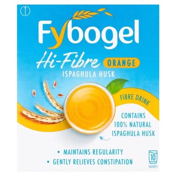 Fybogel Hi-Fibre Orange Flavoured Laxative Sachets - welzo