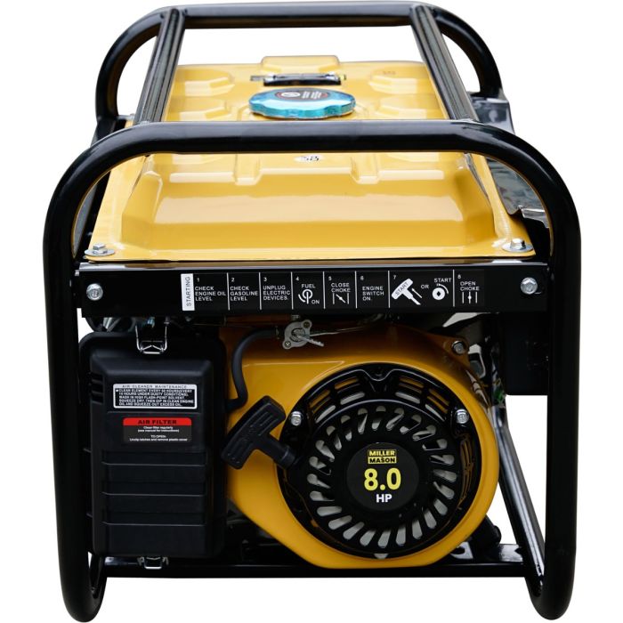 Přenosný generátor benzínu 3,4 kVa 2800 W 8hp 4 zdvih G6500W