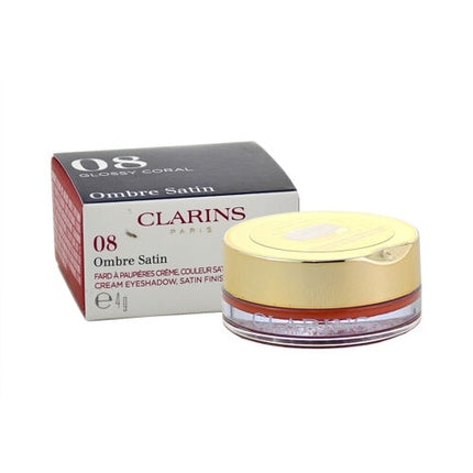 Clarins Satin Cream Eyeshadow 08 Glossy Coral 4g