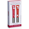 Clarins Natural Lip Perfector Set #13 Grapefruit & #14 Mandarin