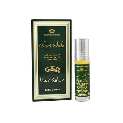 Al-Rehab Saat Safa CPO 6ml 0.2oz Oud Amber and Woods