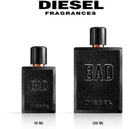 Diesel BAD Eau de Toilette Spray Woody Fragrance 50ml