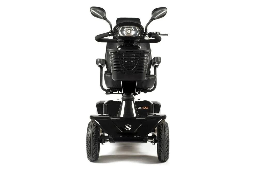 STERLING S700 SCOOTER SCOOTER - 8mph, μαύρο | Μεγάλη απόσταση, υψηλή εκκαθάριση και ανάρτηση εδάφους