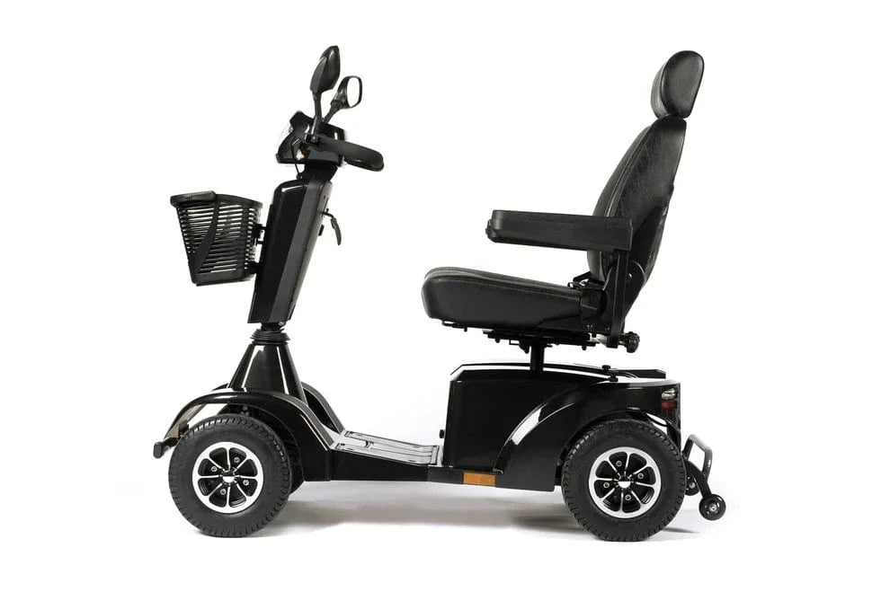 STERLING S700 SCOOTER SCOOTER - 8mph, μαύρο | Μεγάλη απόσταση, υψηλή εκκαθάριση και ανάρτηση εδάφους