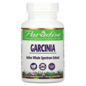 Garcinia, 60 Vegetarian Capsules - Paradise Herbs - welzo