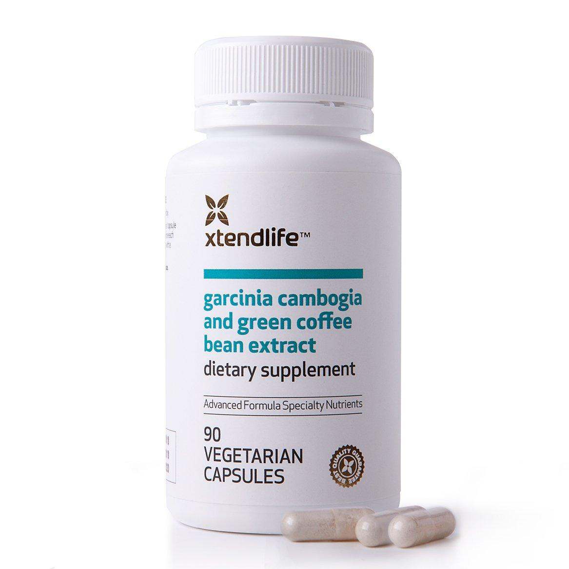 Garcinia Cambogia and Green Coffee Bean Extract, 90 caps - Xtendlife - welzo