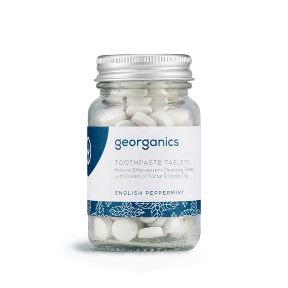 Georganik Zahnpasta -Tabletten - Pfefferminze 120 Tabletten