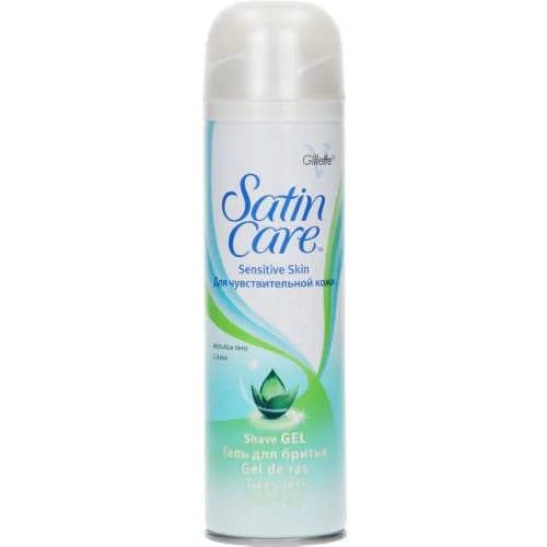 Gillette Satin Care Sensitive Skin Shave Gel with Aloe Vera 200ml - welzo