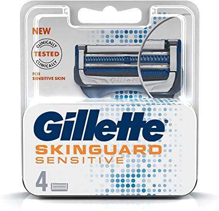 Gillette SkinGuard Sensitive Razor Blades Pack of 4 - welzo