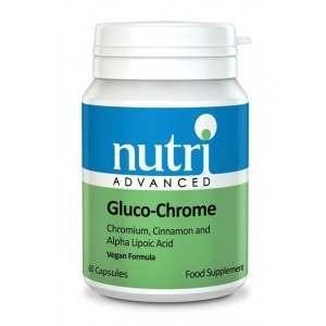 Gluco-Chrome 60 Capsules - Nutri Advanced - welzo