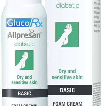 GlucoRx Allpresan Diabetic Foam Cream Basic 300ml - welzo
