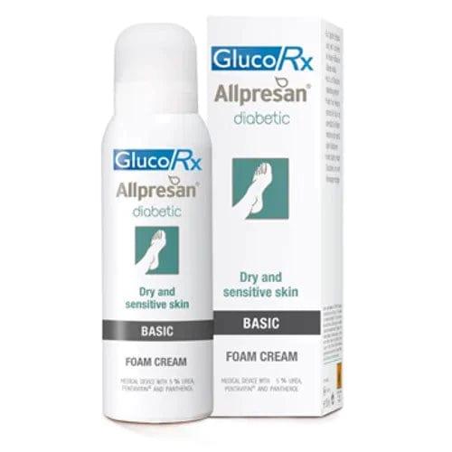GlucoRx Allpresan Diabetic Foam Cream Intensive 300ml - welzo