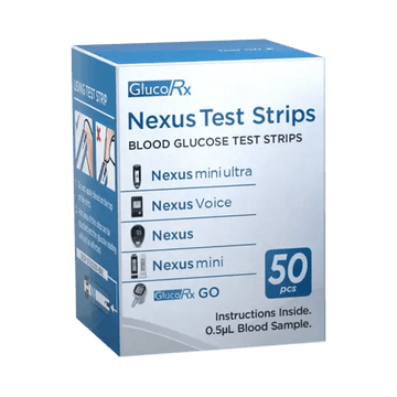 GlucoRx Nexus Test Strips - welzo