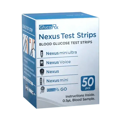 GlucoRx Nexus Test Strips - welzo