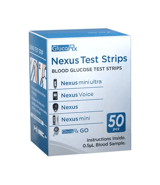 GlucoRx Nexus Test Strips - welzo