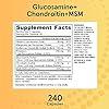 Glucosamine + Chondroitin + MSM, 240 Capsules - Jarrow Formulas - welzo