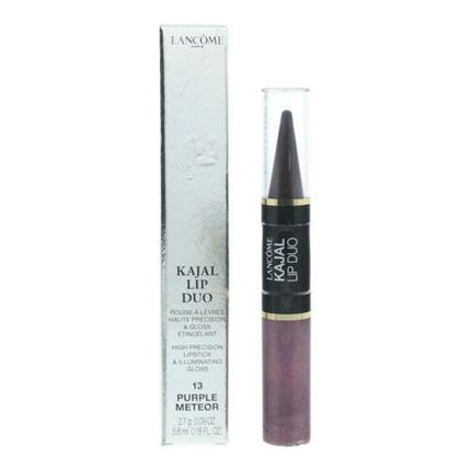 Lancome Kajal Lip Duo Lipstick and Gloss Meteor 2.7g 13 Purple