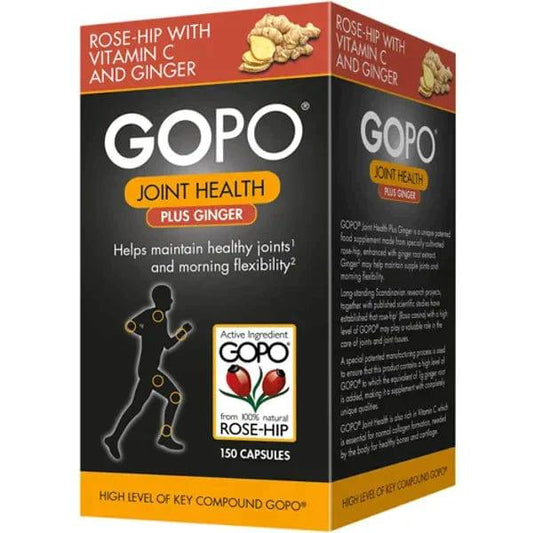 Gopo Joint Health Plus Ginger Capsules Pack of 150 - welzo
