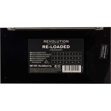 Revolution Re-Loaded Visionary Makeup Palette 15 x 1.1g