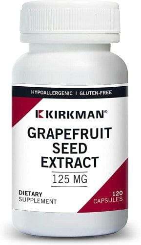 Grapefruit Seed Extract 125mg (Hypoallergenic), 120 Capsules - Kirkman Laboratories - welzo