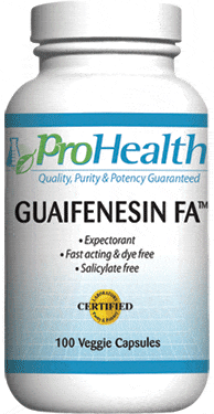 Guaifenesin FA™ (400mg) 100 Capsules - ProHealth - welzo