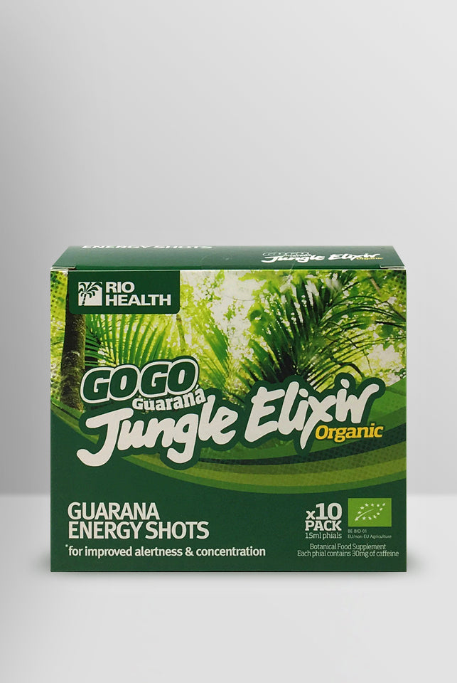 GoGo Guarana Guarana Organic Jungle Elixir 10-Phial Pack - welzo