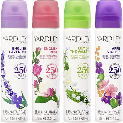 Yardley London April Violets Body Spray 75ml