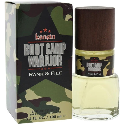 Kanon Boot Camp Warrior Rank & File Eau de Toilette Spray for Men 100ml