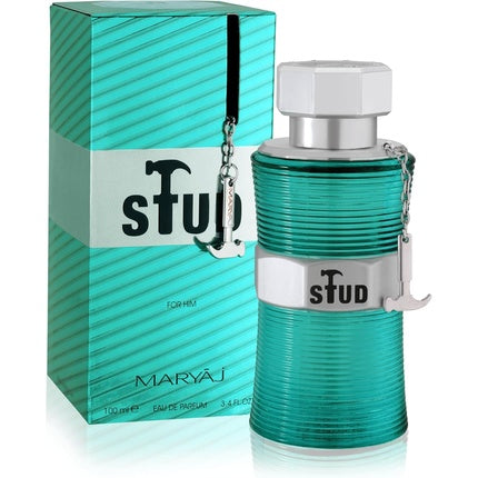 MARYAJ STUD Eau De Parfum For Men 100ml Irresistible Charm Green Spicy Citrus Floral Aromatic Woody Ambery Musky Modern Confident Fragrance