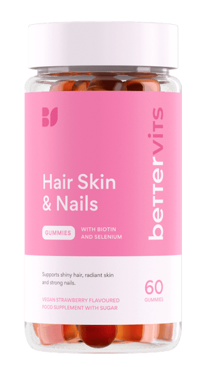 Bettervits Hair, Skin & Nails Gummies - Welzo