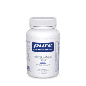 Hair, Skin and Nails Ultra 60 Capsules - Pure Encapsulations - welzo