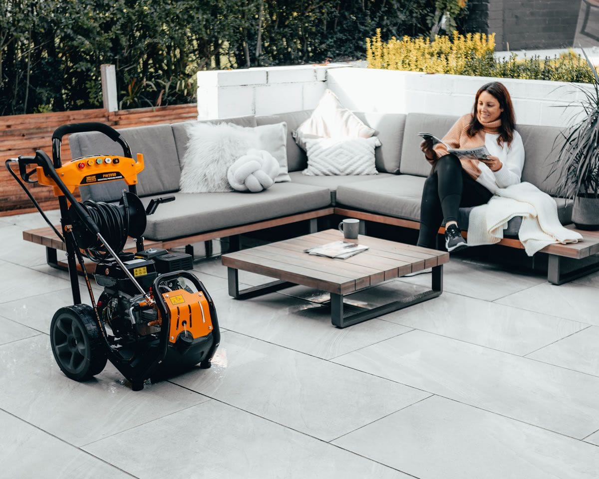 Powerful 272 BAR 3950PSI Petrol Pressure Washer Jet Wash Patio Cleaner - image 13