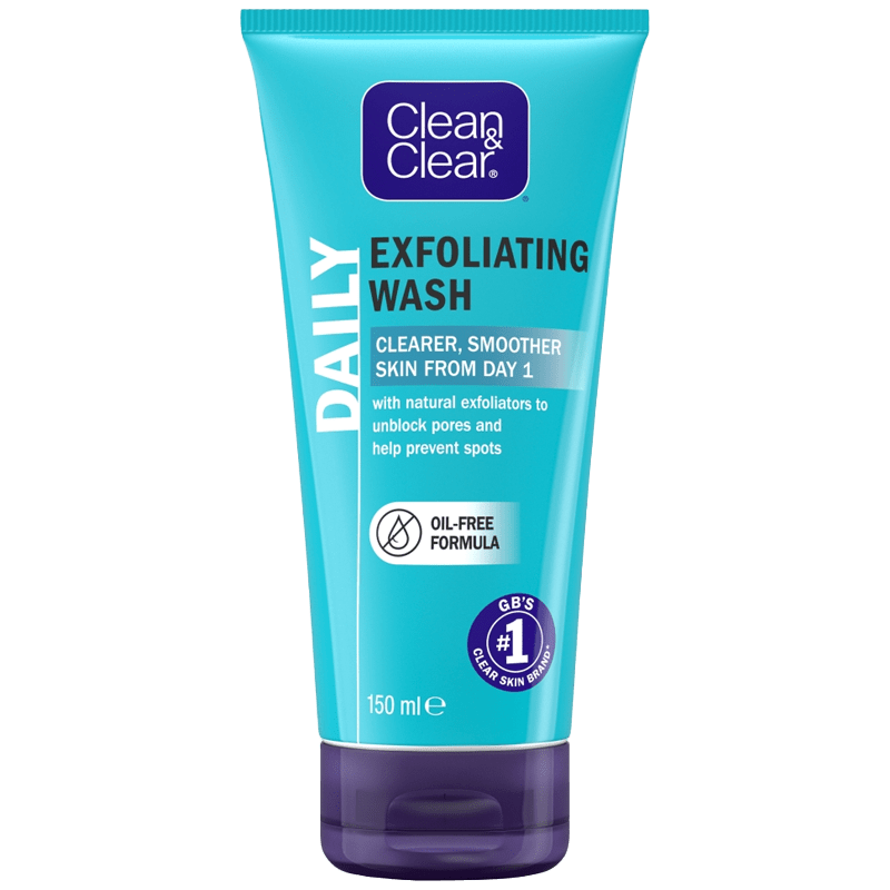 Clean & Clear Exfoliating Daily Wash 150ml - welzo