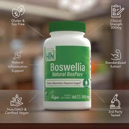 Health Thru Nutrition Boswellia BosPure 300mg 60 Veggie Capsules