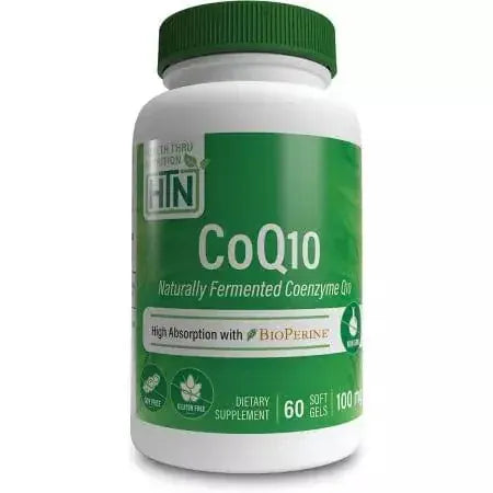 Health Thru Nutrition CoQ10 con bioperina 100mg