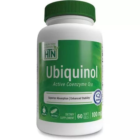 Gezondheid tot voeding ubiquinol 100 mg 60 softgels