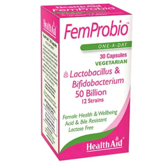 HealthAid FemProbio Capsules Pack of 30 - welzo