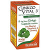 HealthAid Ginko Vital 3 Capsules Pack of 30 - welzo