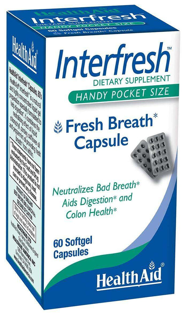 HealthAid Interfresh Soft Gel Capsules Pack of 60 - welzo