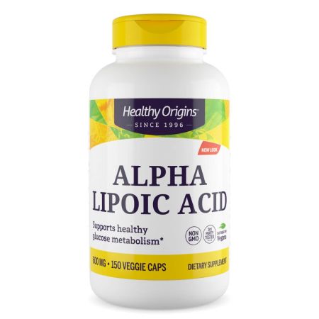 Sund oprindelse Alpha Lipoic Acid 600 mg 150 kapsler