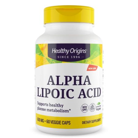 Gesunde Ursprünge Alpha Liponsäure 600 mg 60 Gemüsekapseln