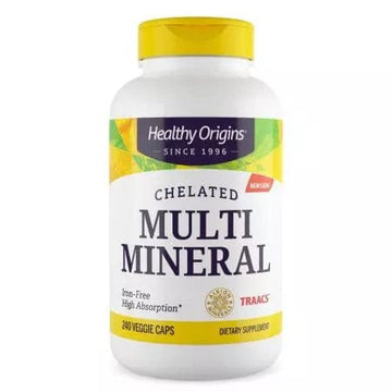 Healthy Origins Chelated Multi Mineral 240 Veggie Capsules