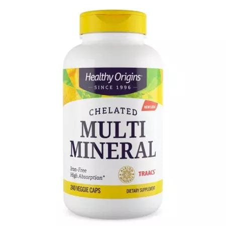 Healthy Origins Chelated Multi Mineral 240 Veggie Capsules