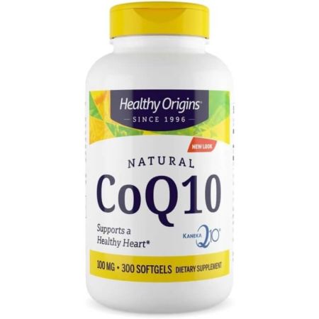 Origines saines COQ10 100mg 300 SoftGels